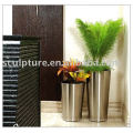 Indoor Stainless Steel Flowerpot